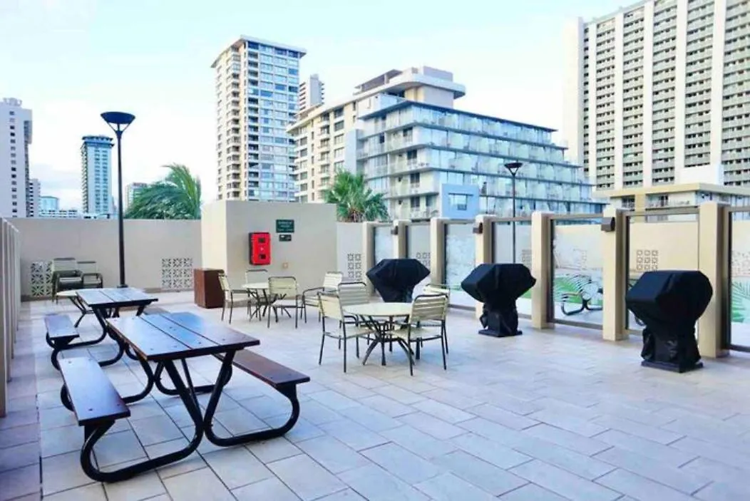 檀香山28Th Floor Breathtaking Ocean View With A Kitchen-Free Parking-Corner Unit-King Bed公寓 0*, 檀香山 美国